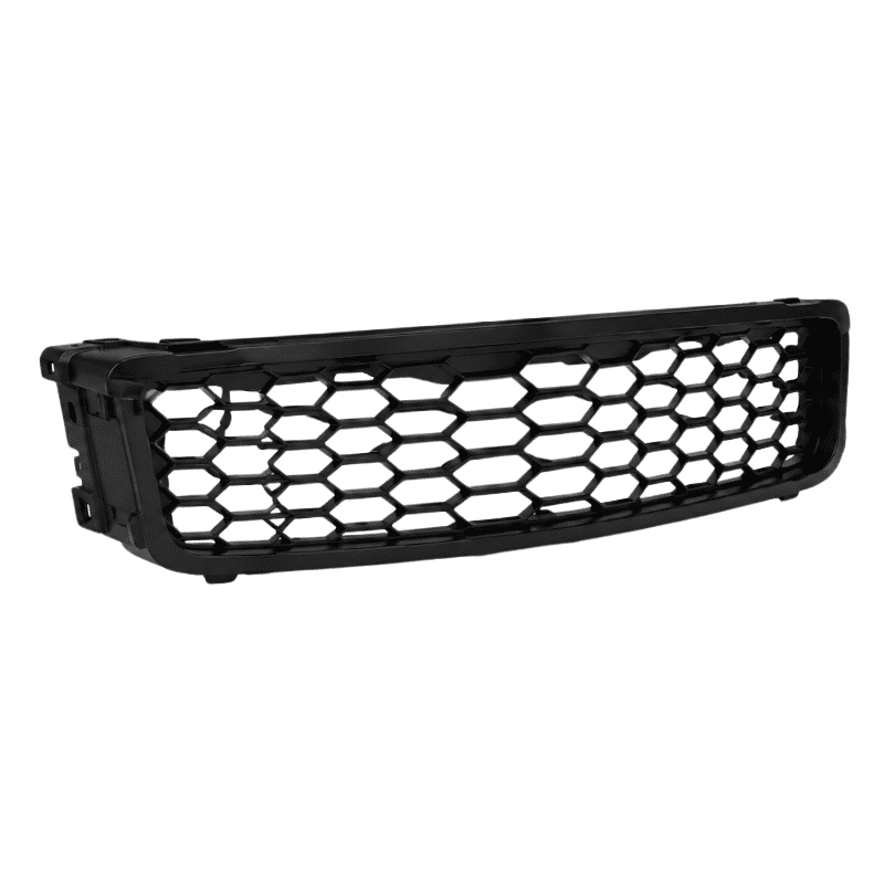 Premium Front Bumper Lower Honeycomb Grille Insert Black ABS Plastic - Image 3